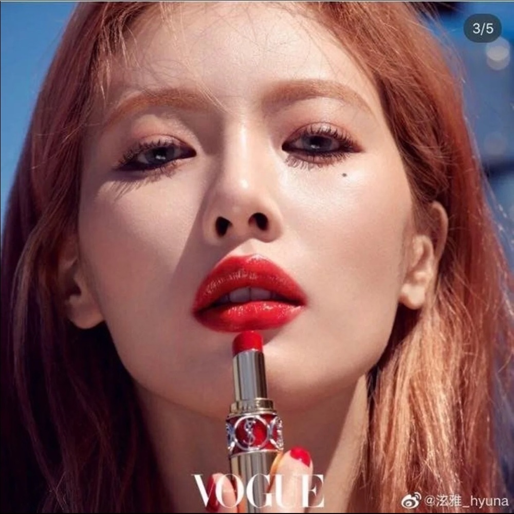 New YSL Rouge Volupte Lipstick 101 Make It Burn
